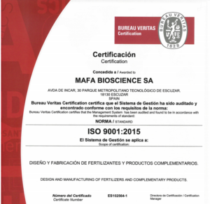 certificación ISO